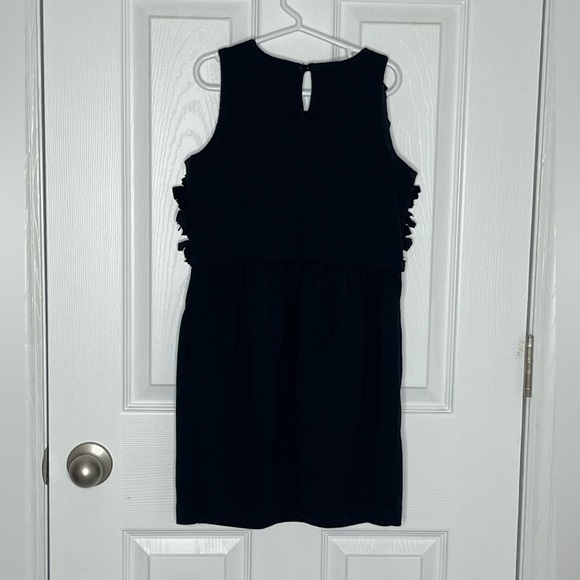 Crewcuts Ruffle Black Girls Dress - Picture 2 of 4